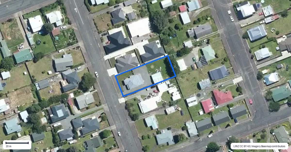 Property context map for 13 Dublin Street, Dannevirke