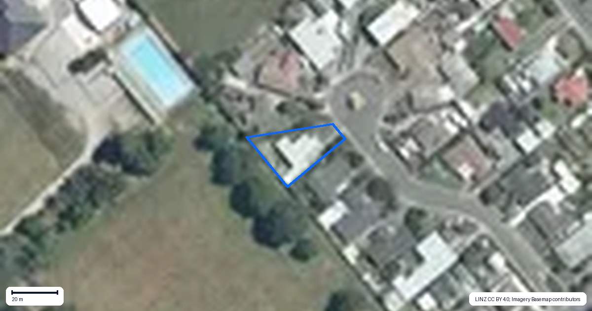 Property context map for 505 Poplar Place, Akina, Hastings