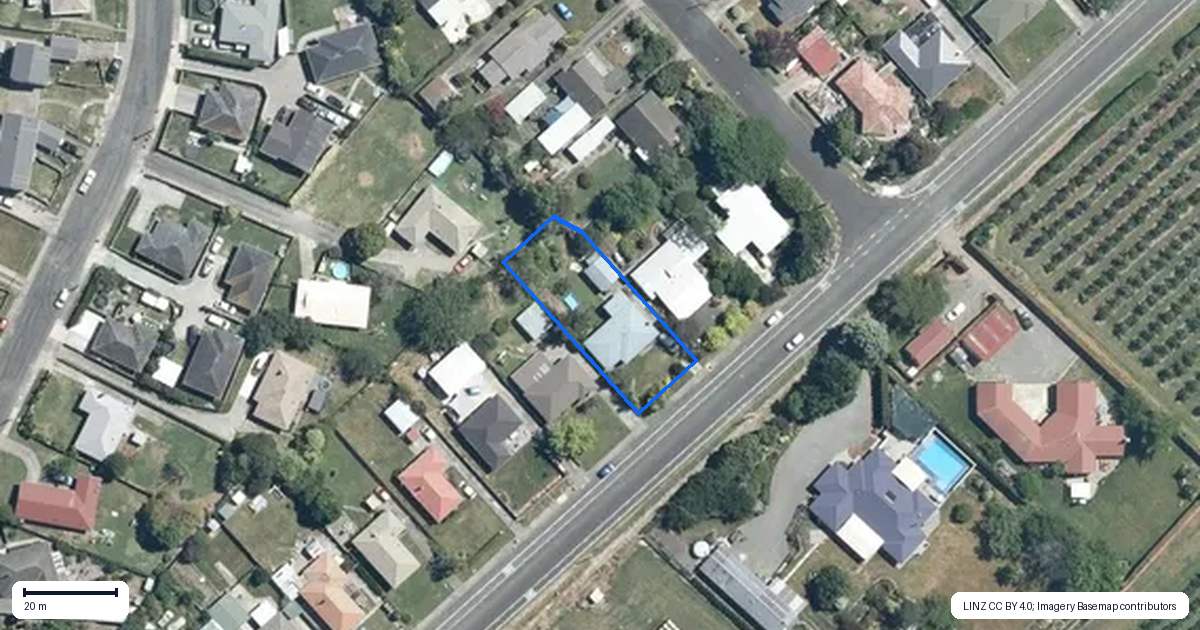 Property context map for 605 Norton Road, Akina, Hastings