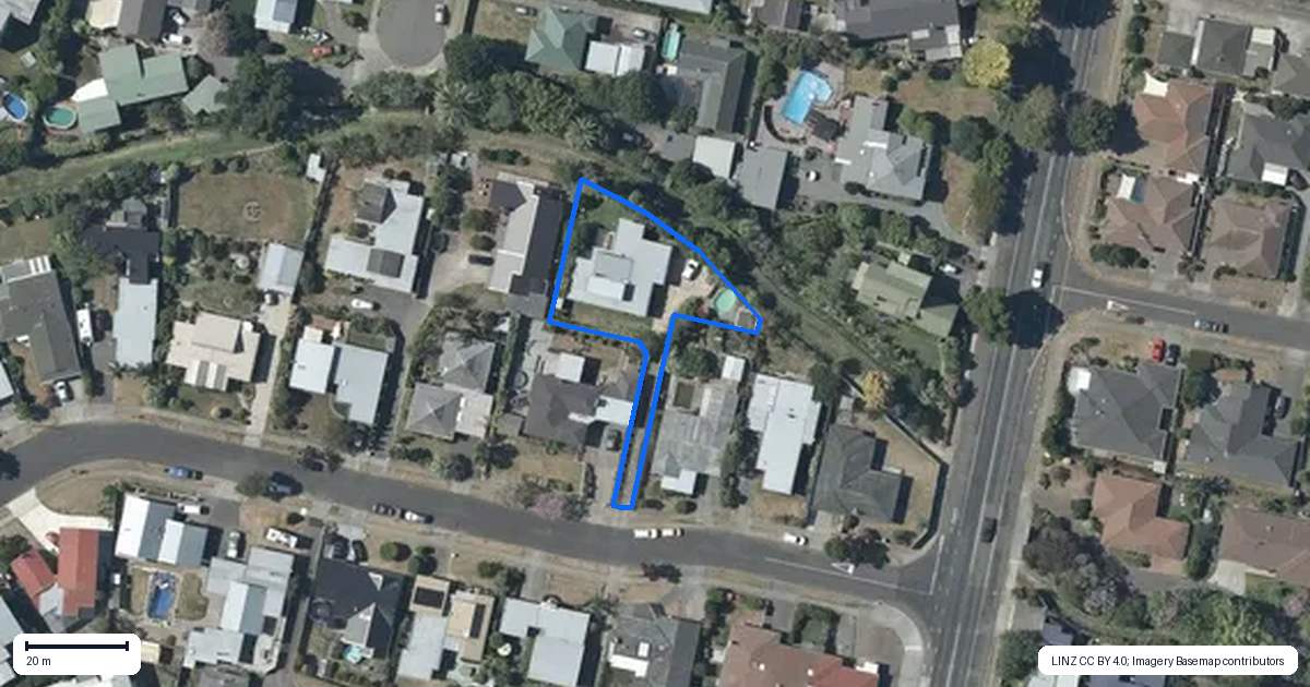 Property context map for 8 Ngarimu Crescent, Taradale, Napier