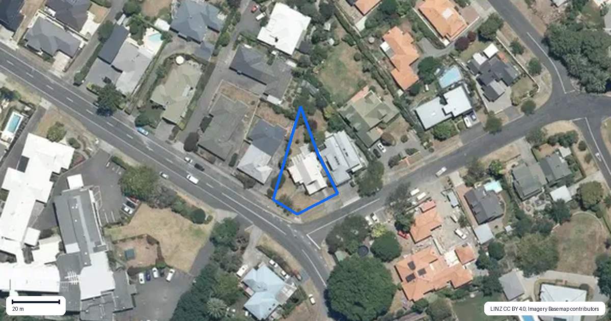 Property context map for 41 Duart Road, Havelock North
