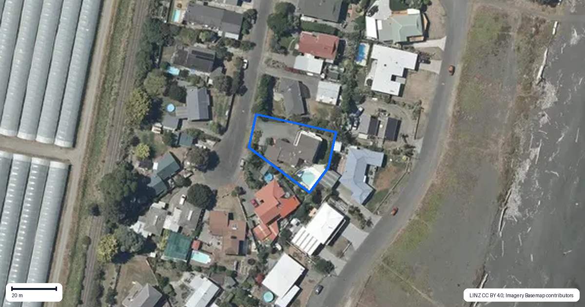 Property context map for 5 Thurley Place, Bay View, Napier