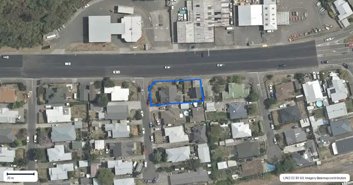 Property context map for 7 Hyderabad Road, Marewa, Napier