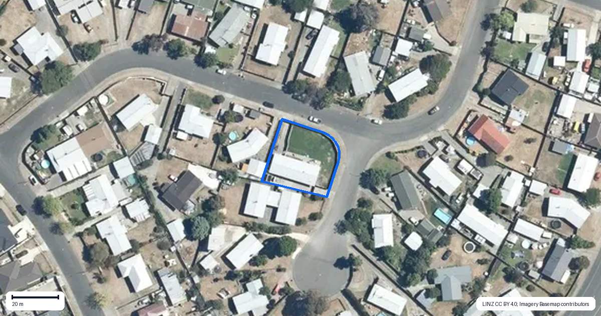 Property context map for 2 Lander Place, Flaxmere, Hastings
