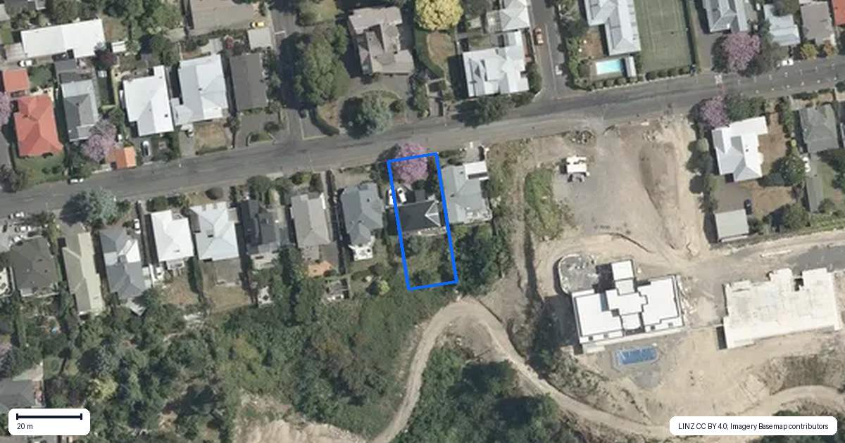 Property context map for 54 Napier Terrace, Hospital Hill, Napier