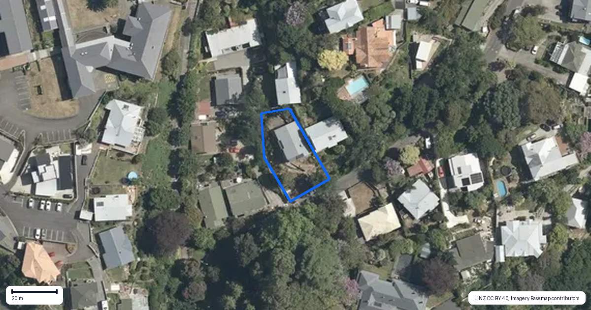 Property context map for 8 France Road, Bluff Hill, Napier