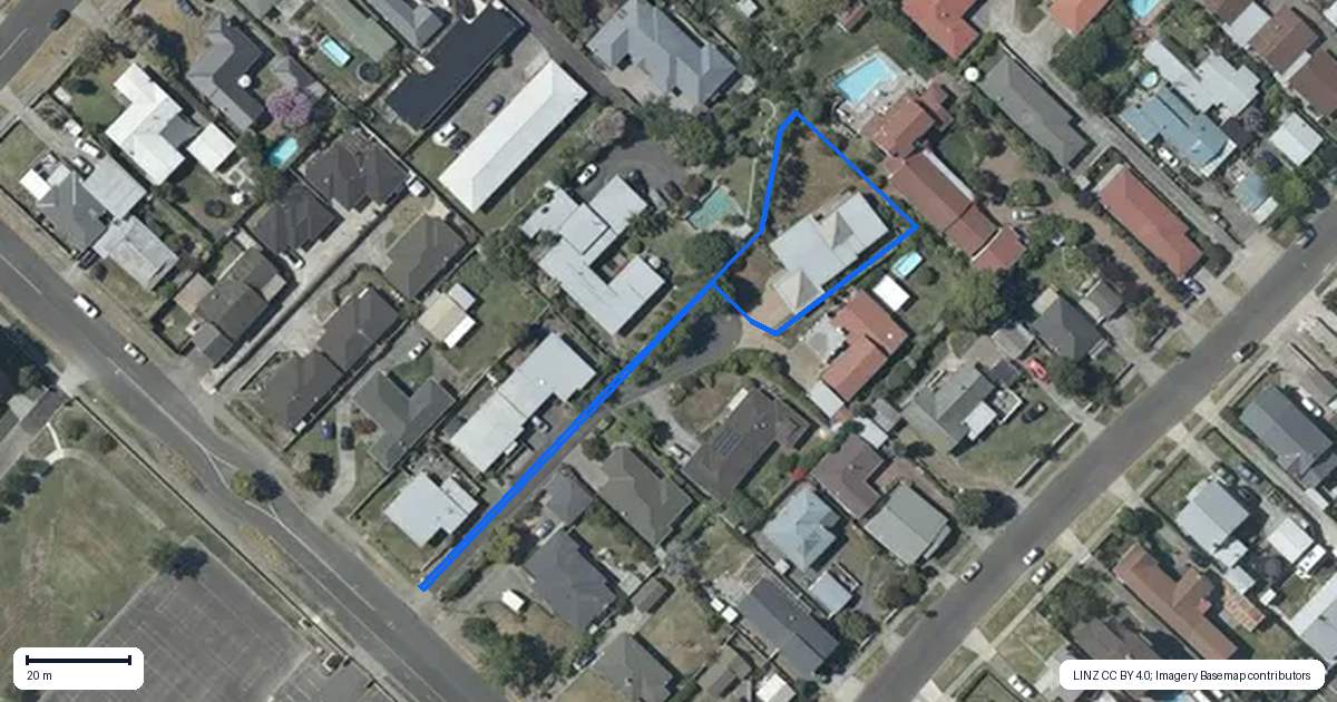 Property context map for 28A Osier Road, Greenmeadows, Napier