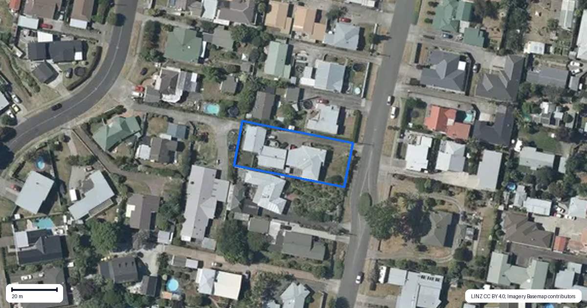 Property context map for 3/17 Waterhouse Street, Taradale, Napier
