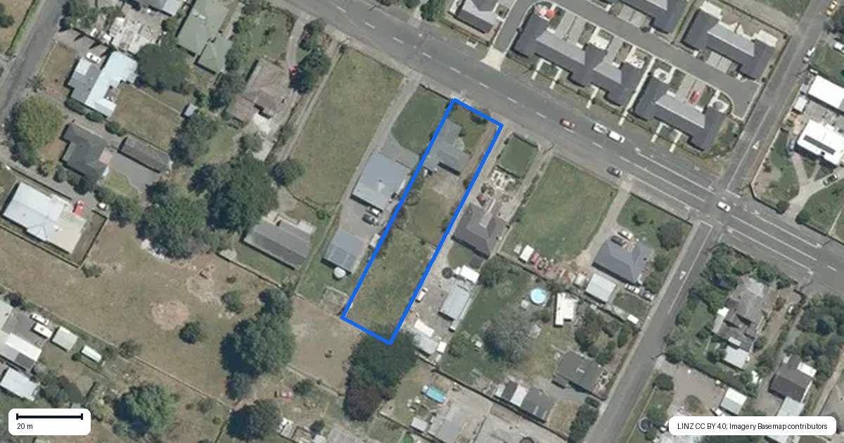 Property context map for 5 Bibby Street, Waipawa