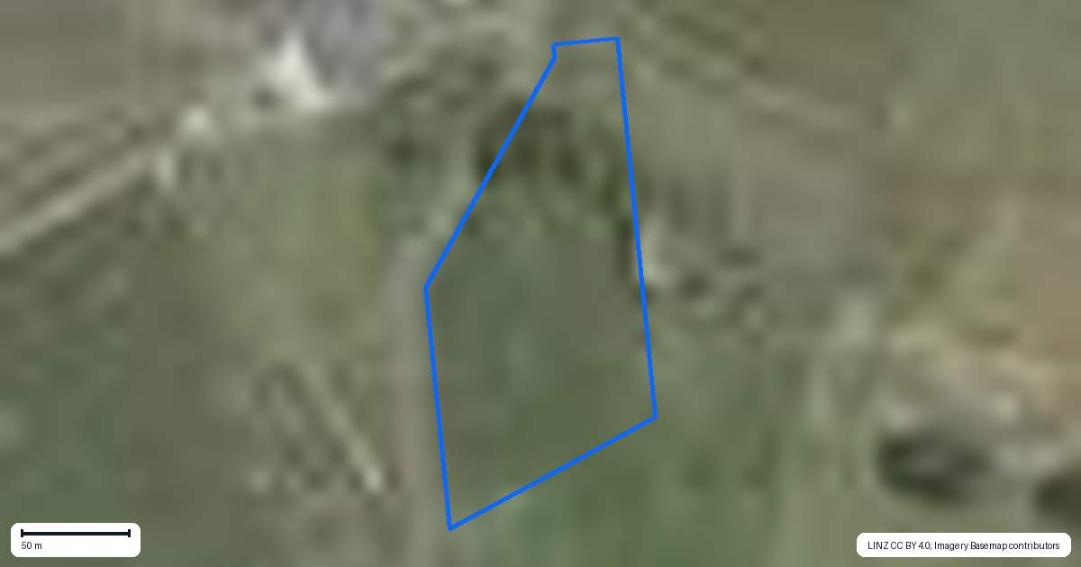 Property context map for 78 Airport Road, Wairoa