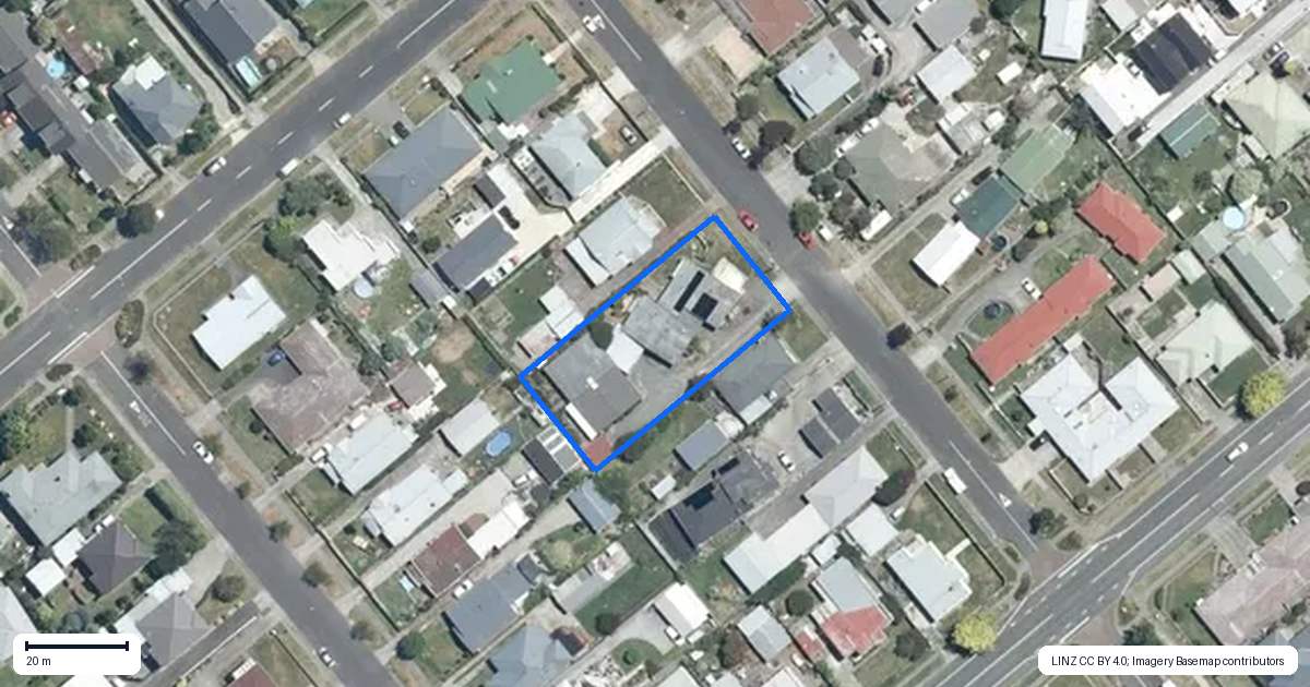 Property context map for 807C Avenue Road East, Parkvale, Hastings