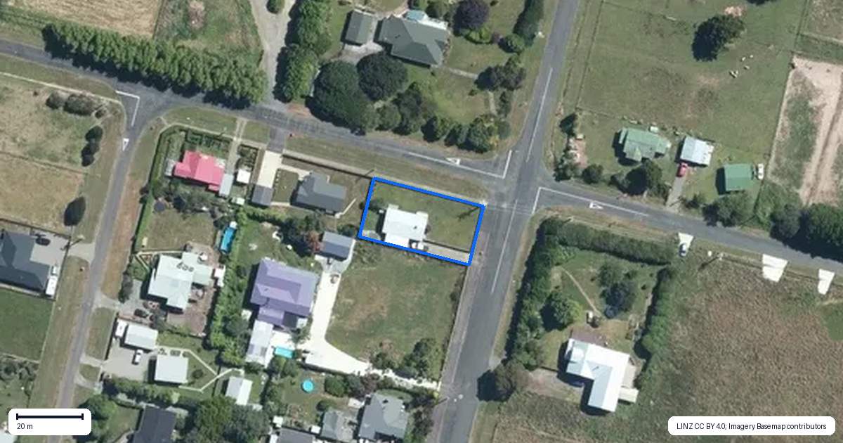 Property context map for 129 McLean Street, Woodville
