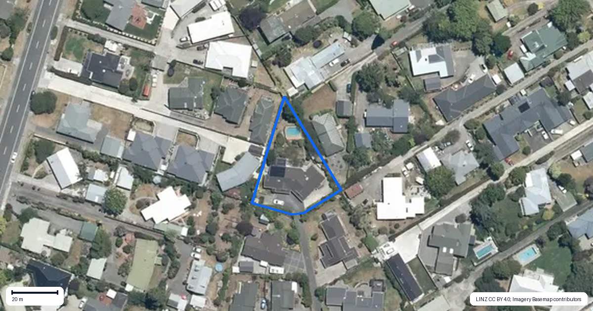 Property context map for 12 Lennon Grove, Havelock North