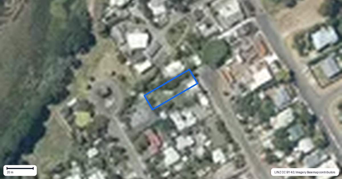 Property context map for 25 Grove Road, Haumoana
