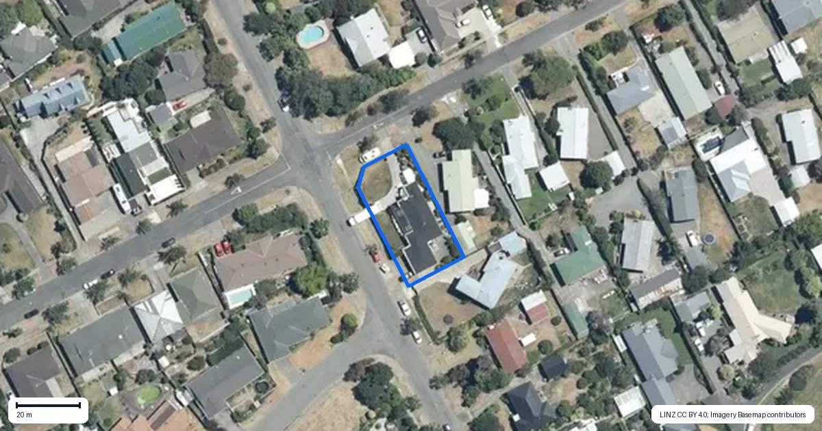 Property context map for 31 Breadalbane Road, Havelock North