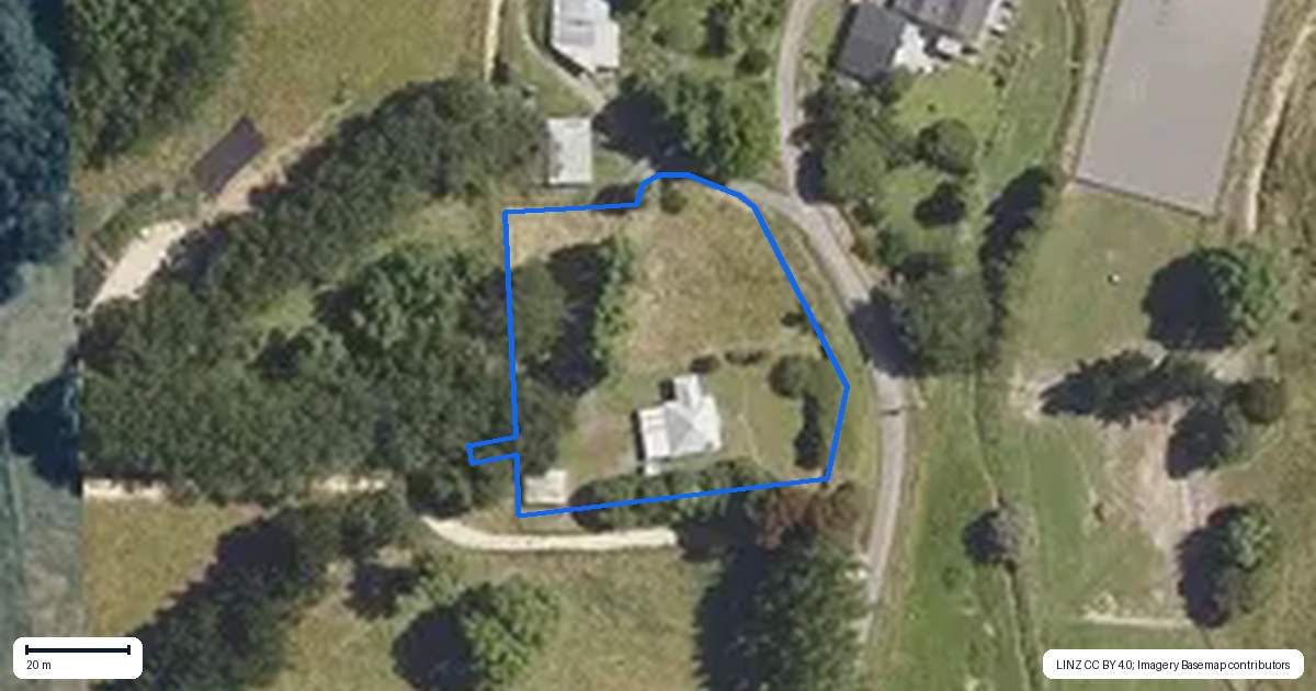 Property context map for 181 Harris Road, Woodville