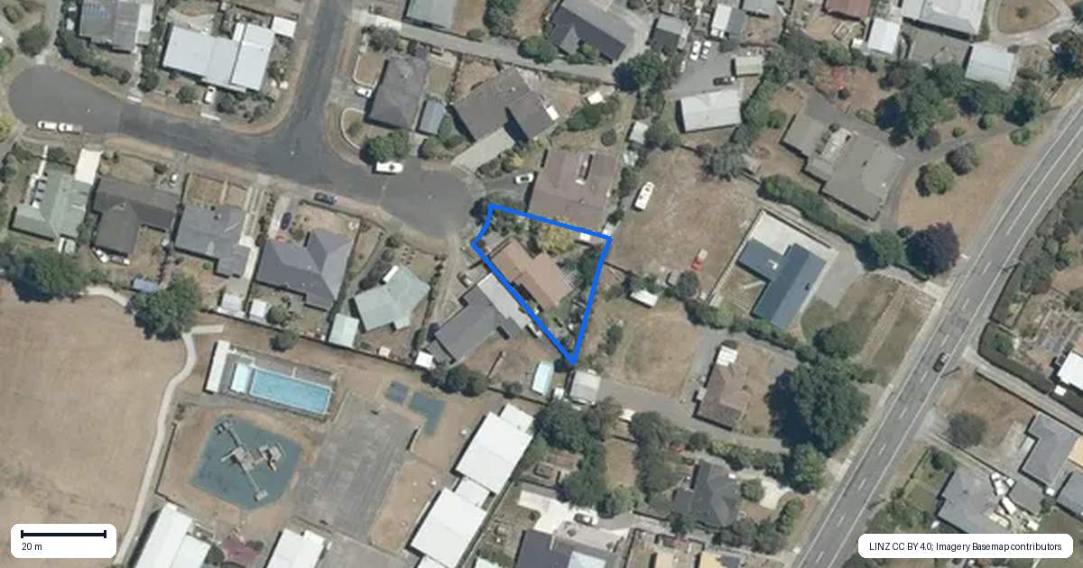 Property context map for 11 Mt View Place, Waipukurau