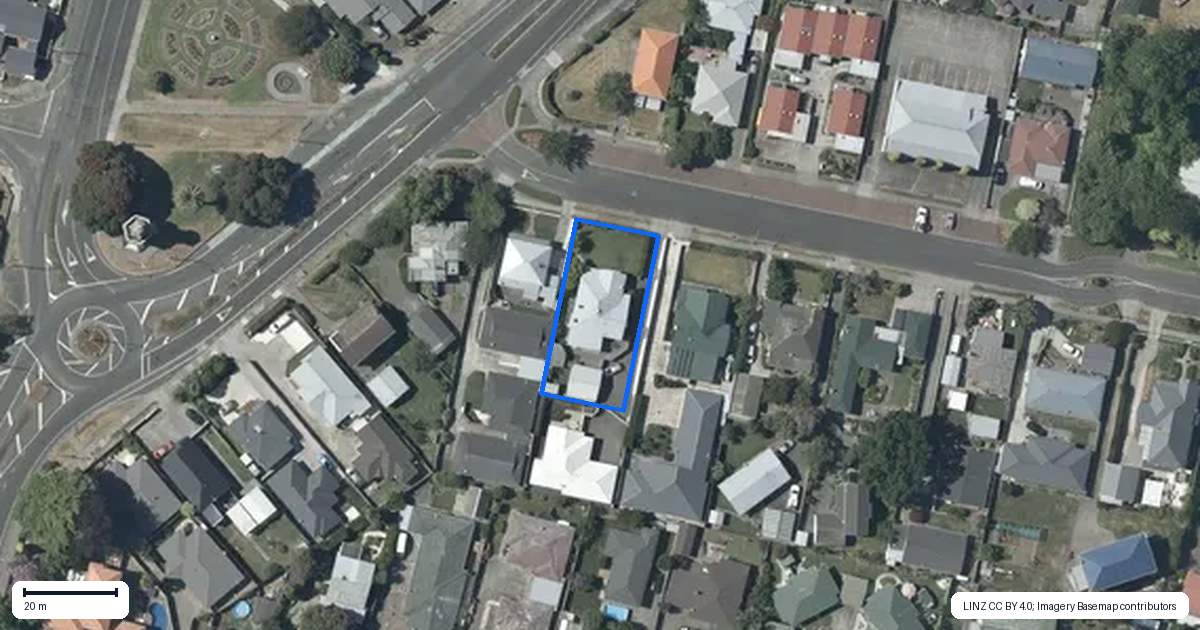 Property context map for 5 Elbourne Street, Taradale, Napier