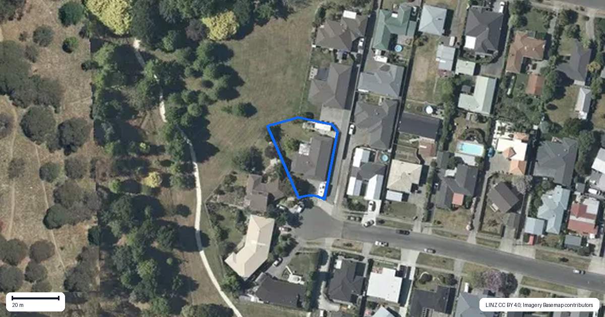 Property context map for 27 Golding Road, Taradale, Napier