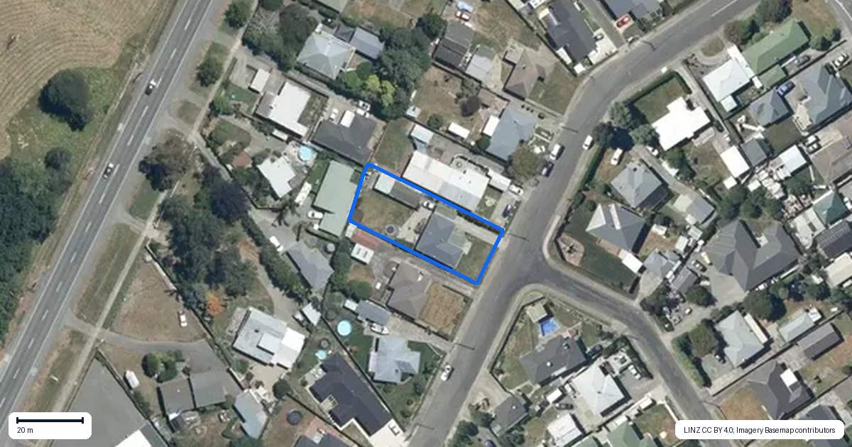 Property context map for 14 Read Crescent, Clive