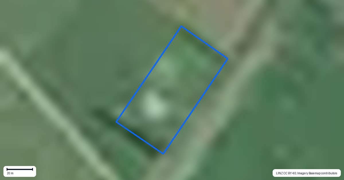 Property context map for 713 Henry Road, Taupiri