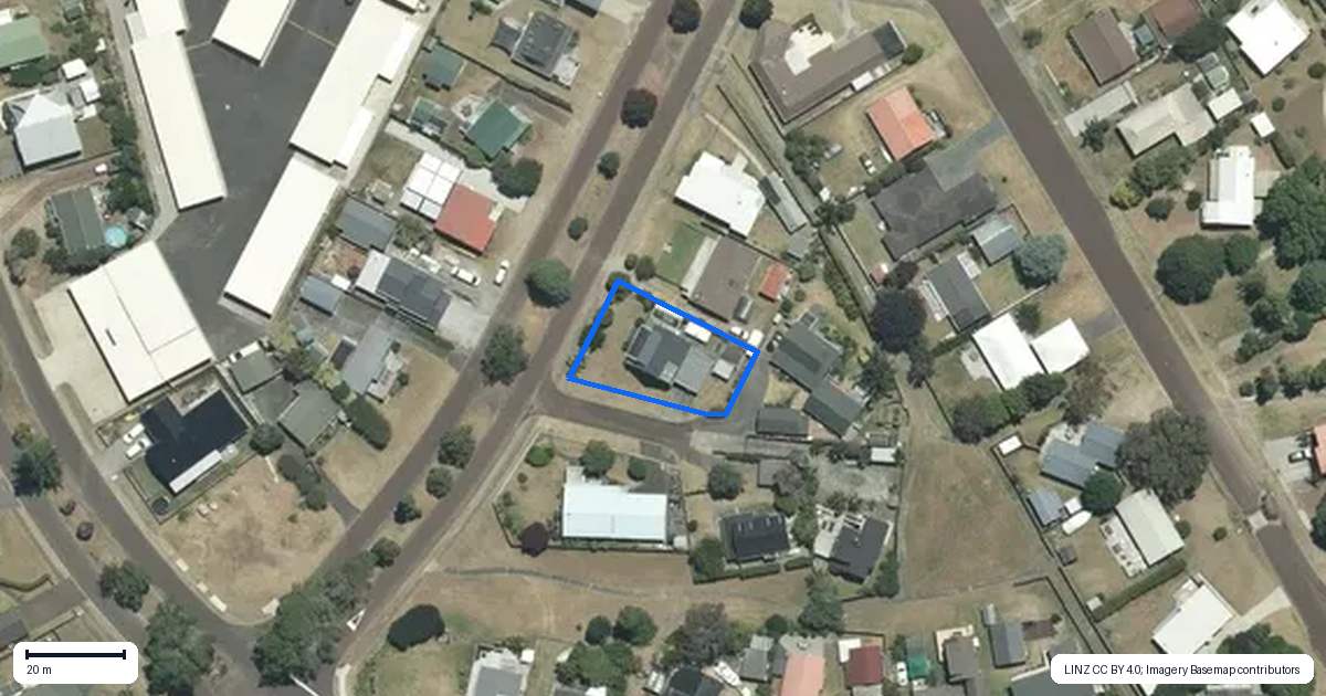 Property context map for 63 Jubilee Drive, Pauanui
