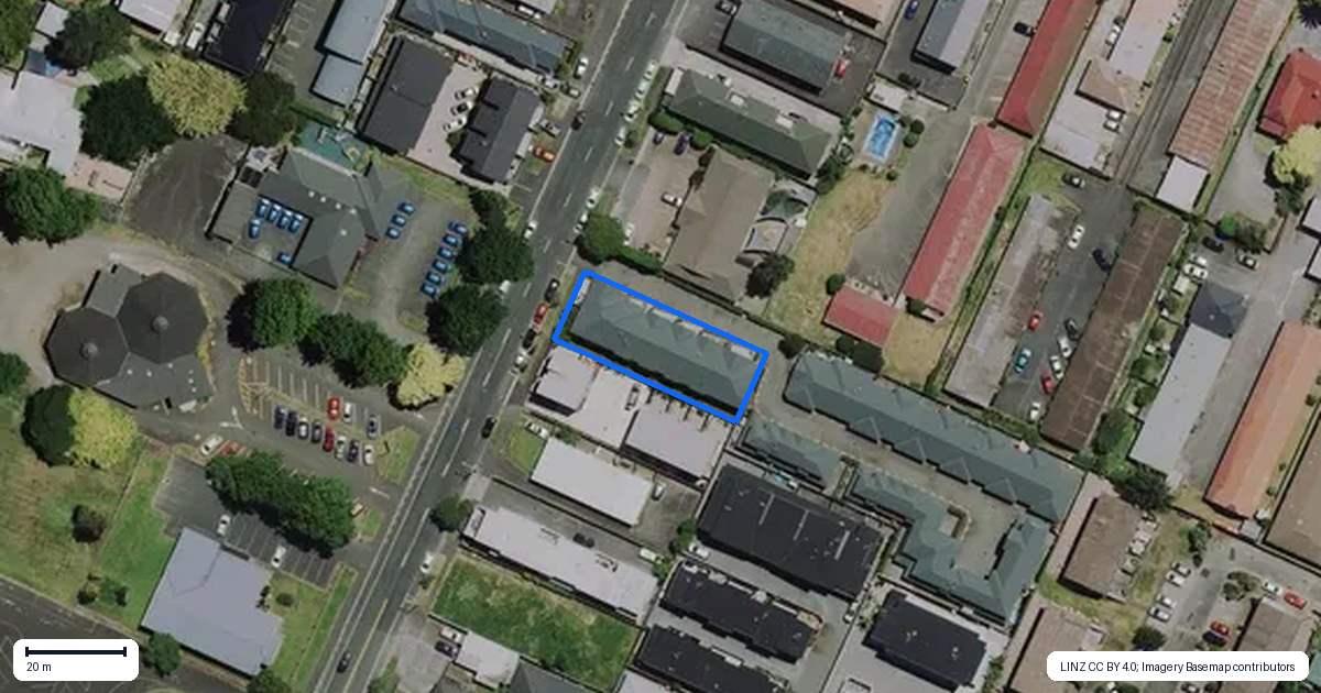Property context map for 6 Stadium Lane, Whitiora, Hamilton