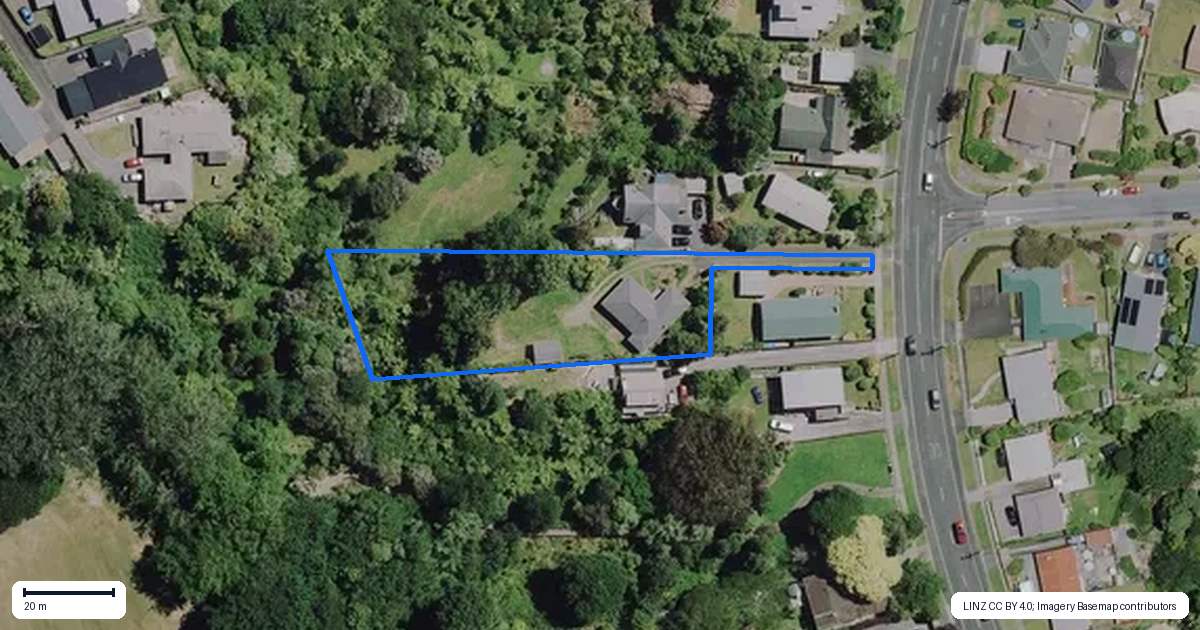 Property context map for 235 Bankwood Road, Chartwell, Hamilton