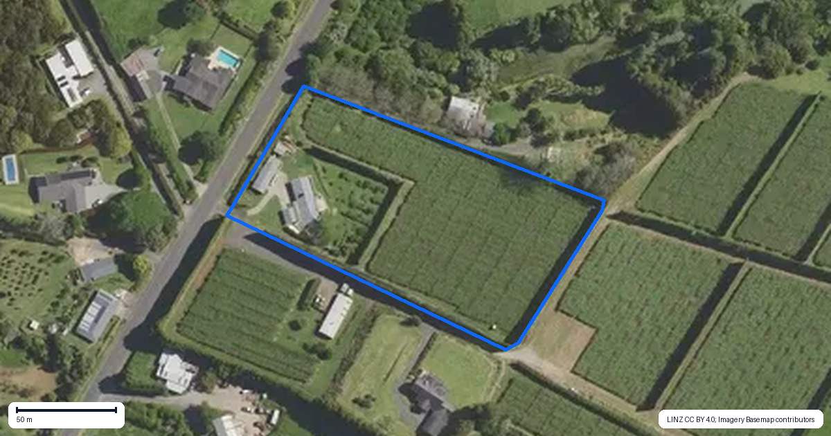 Property context map for 94A Snodgrass Road, Te Puna