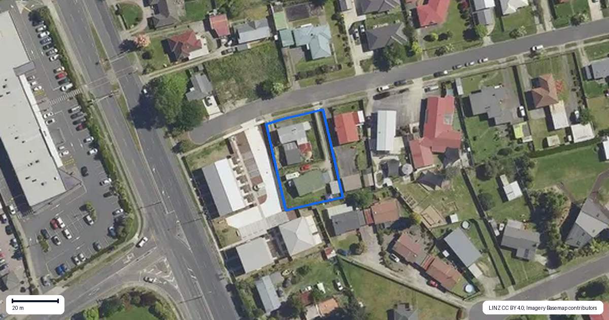 Property context map for 1B Isobel Street, Fairy Springs, Rotorua