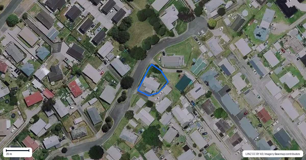 Property context map for 18 Penney Green, Nawton, Hamilton