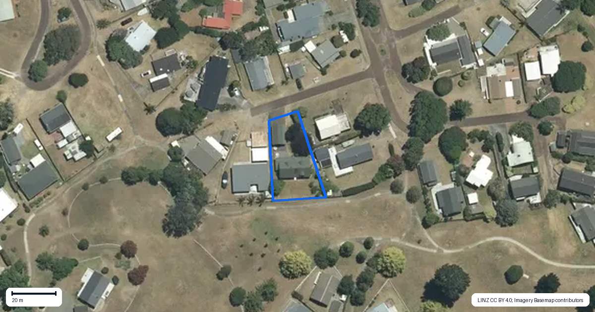 Property context map for 24 Glen Venus, Pauanui