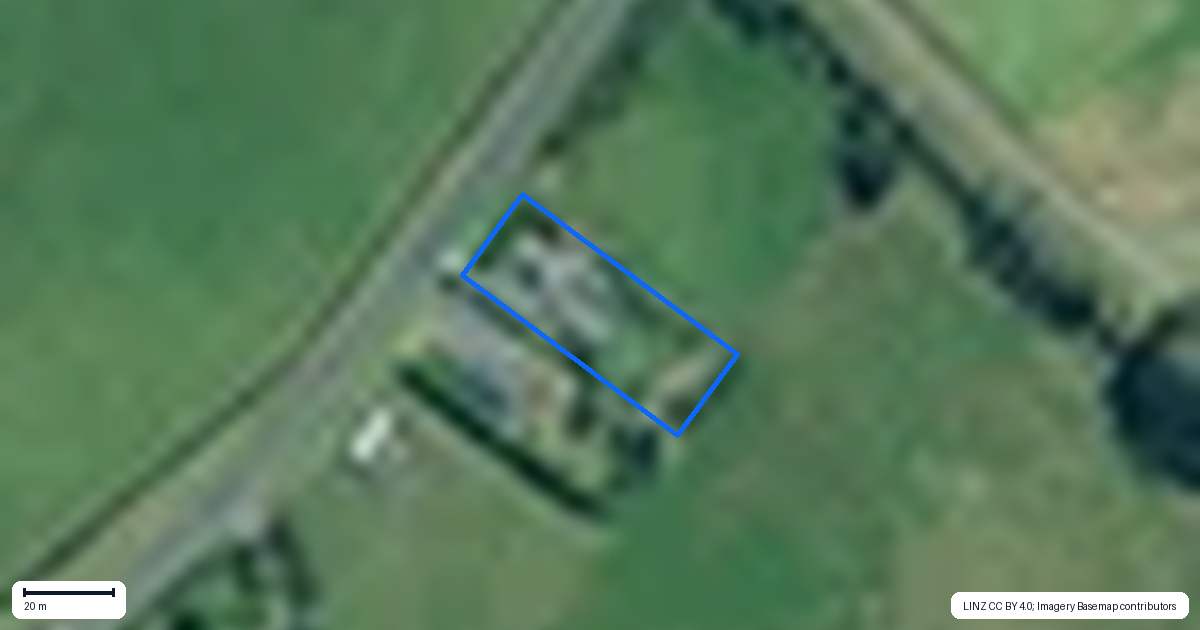 Property context map for 334 Waerenga Road, Te Kauwhata