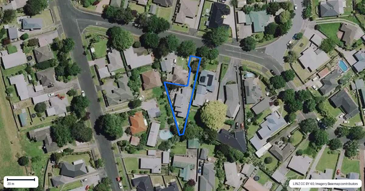 Property context map for 14A Forster Avenue, Hillcrest, Hamilton