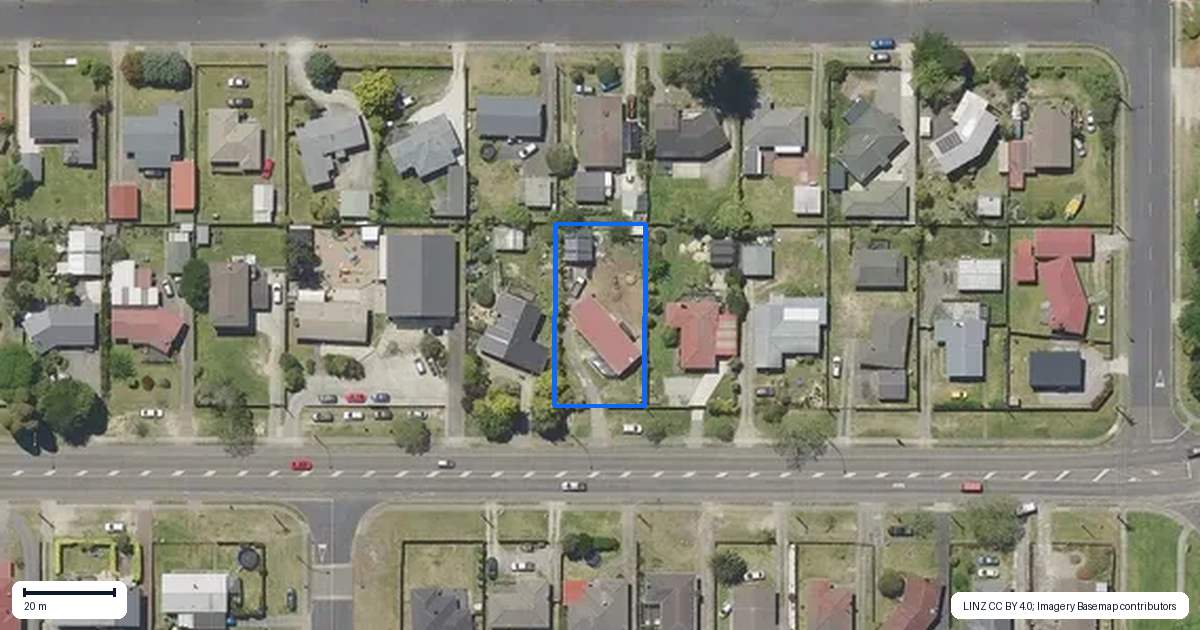 Property context map for 40 Sala Street, Whakarewarewa, Rotorua