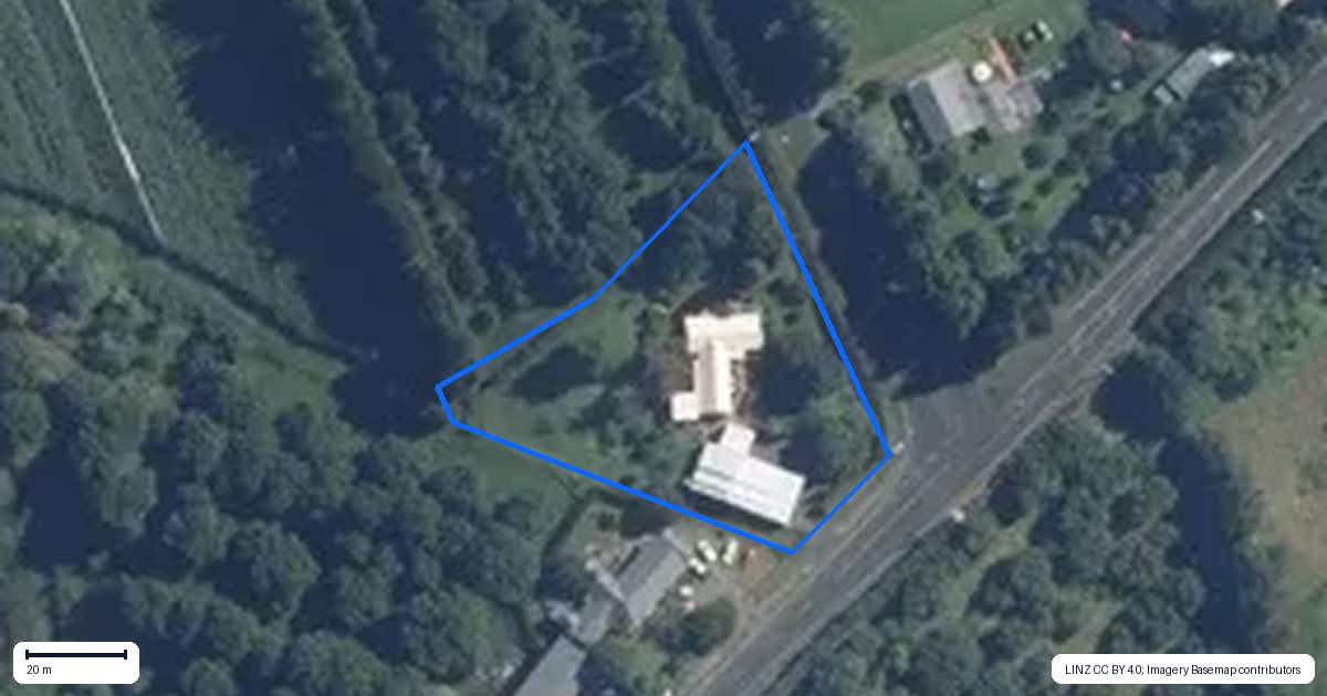 Property context map for 31 Ongare Point Road, Tahawai
