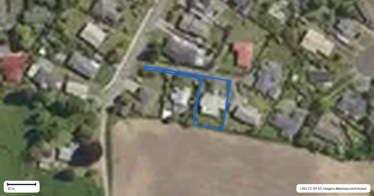 Property context map for 178 Otonga Road, Springfield, Rotorua