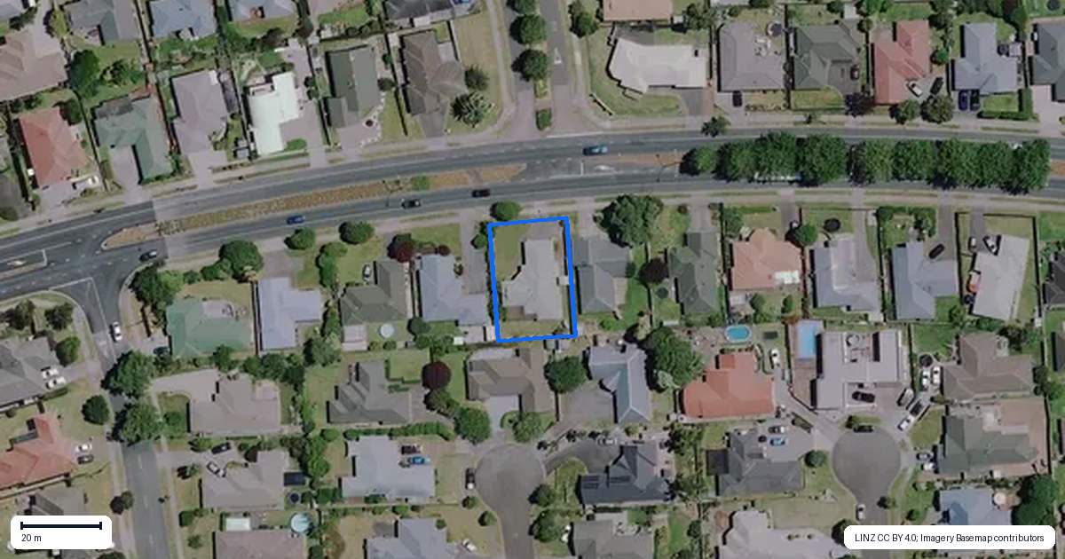 Property context map for 207 Thomas Road, Rototuna North, Hamilton