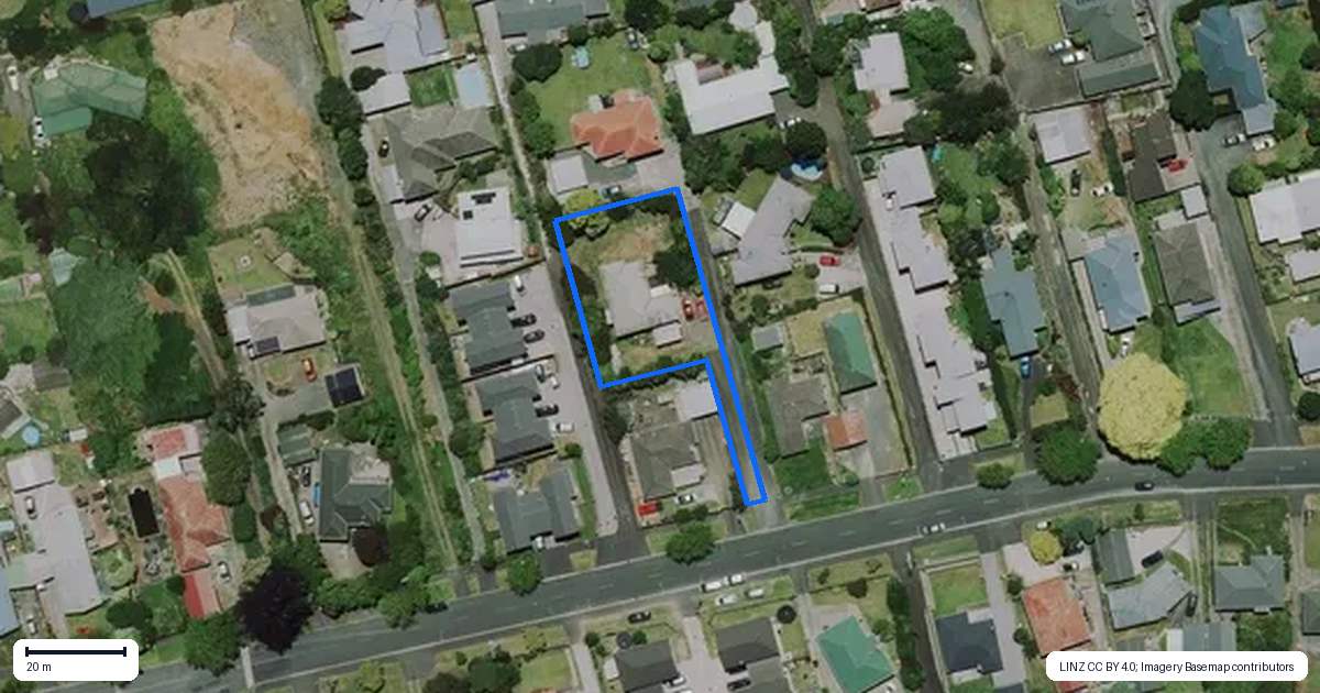 Property context map for 114 Mahoe Street, Melville, Hamilton