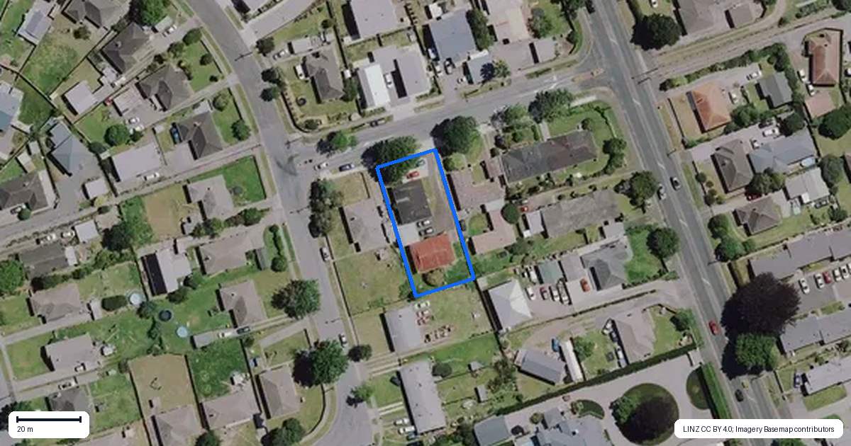 Property context map for 84A Marshall Street, Fairfield, Hamilton