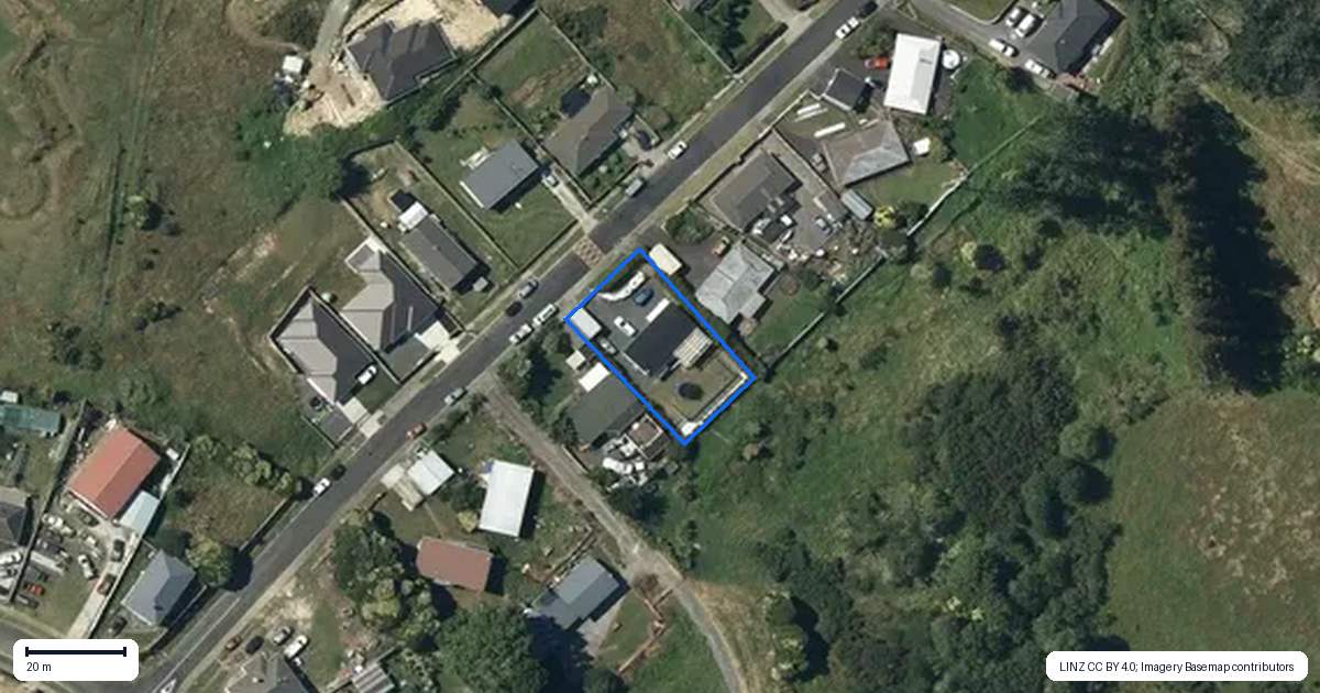 Property context map for 35 Heather Green Avenue, Meremere, Mercer