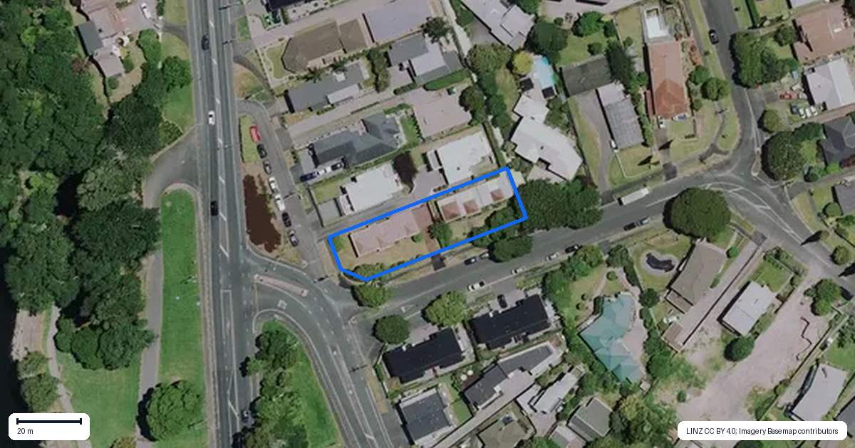 Property context map for 1A Constance Street, Queenwood, Hamilton