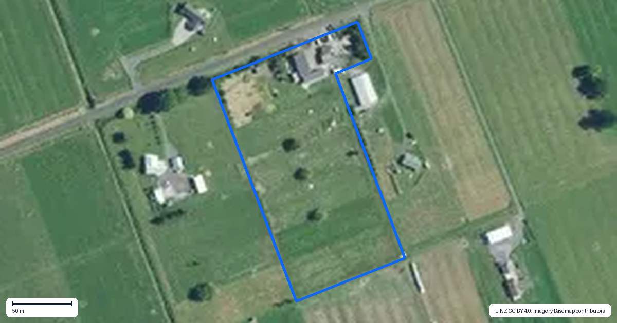 Property context map for 102 Huirau Road, Turua, Ngatea