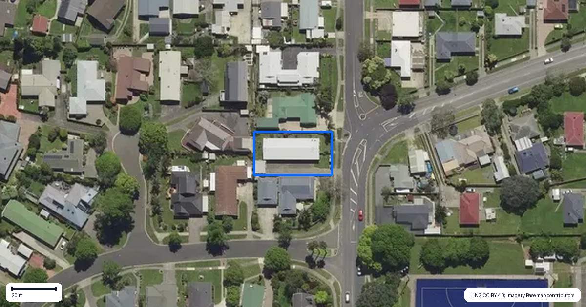 Property context map for 52B Eivers Road, Whakatane
