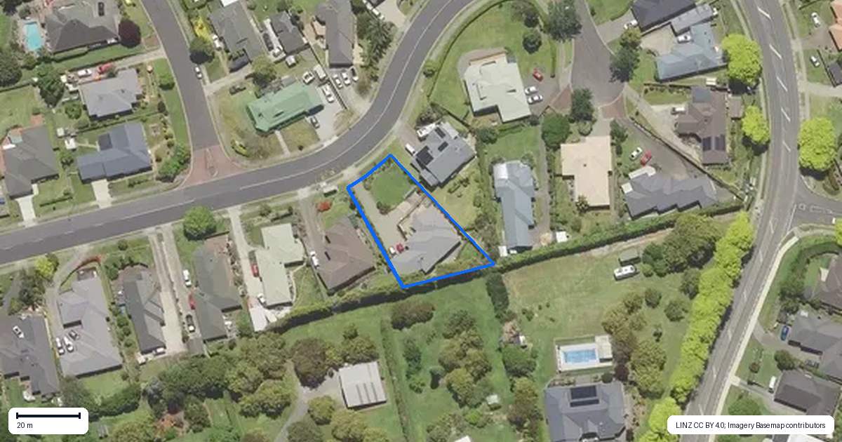 Property context map for 15 Rowesdale Drive, Ohauiti, Tauranga