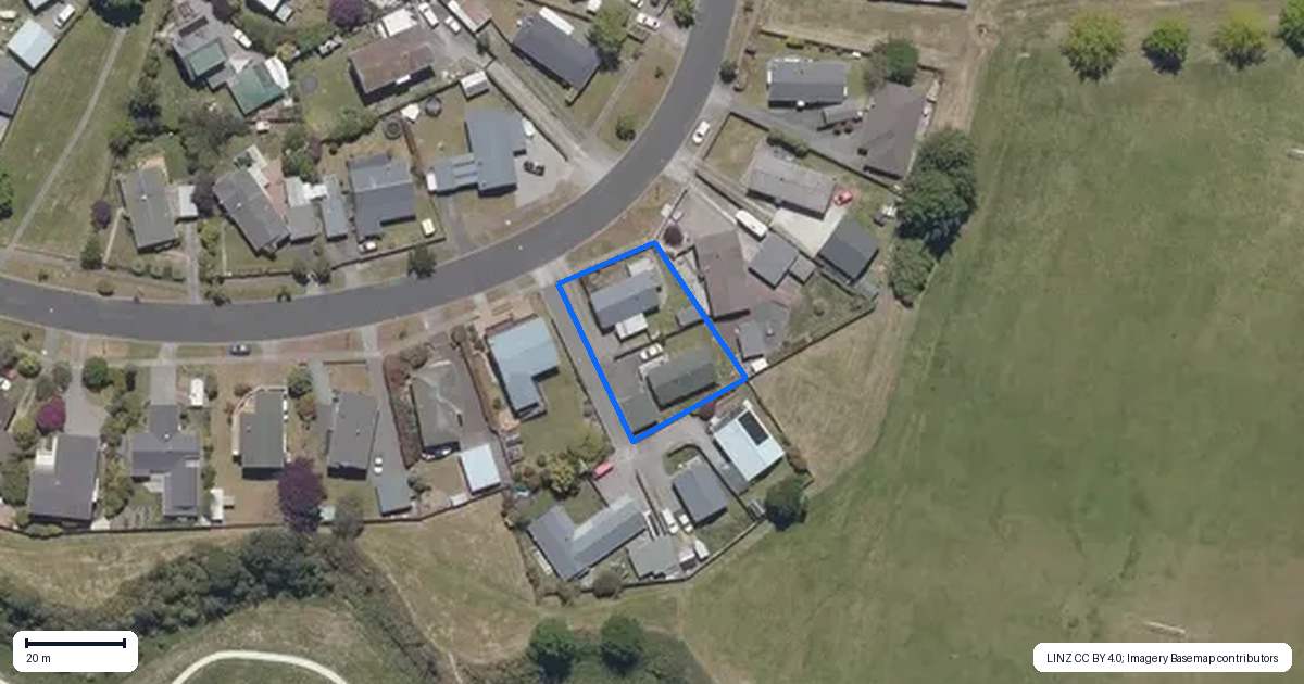 Property context map for 71B Grace Crescent, Richmond Heights, Taupo