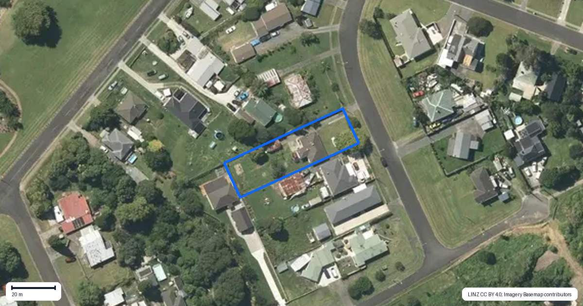 Property context map for 7 Fuller Street, Ngaruawahia