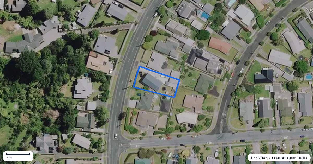 Property context map for 246 Bankwood Road, Chartwell, Hamilton