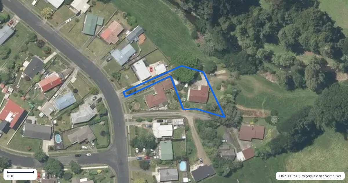 Property context map for 55 Kauri Street, Tokoroa