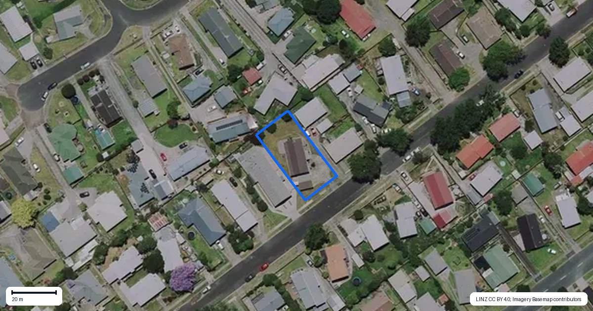 Property context map for 46 Derby Street, Nawton, Hamilton